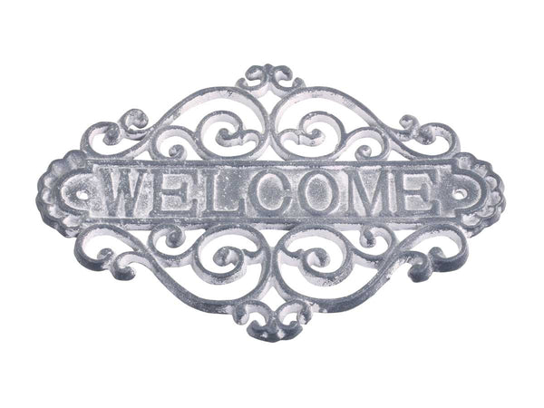 Chic Antique Schild Welcome